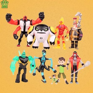 地球保卫者少年骇客手办9款Ben10小怪兽发光公仔玩偶模型玩具礼物