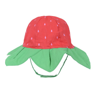 全棉夏季花瓣造型女童遮阳帽太阳帽宝宝帽婴儿帽小孩帽公主帽休闲