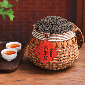 黑茶 8年陈六堡茶梧州广西散装茶去湿特级500克正品陈香正品茶叶