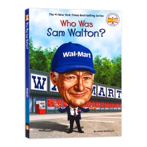 山姆·沃尔顿是谁?英文原版 Who Was Sam Walton? 沃尔玛创始人Who Was/Is系列进口原版人物传记中小学生课外阅读儿童读物童书