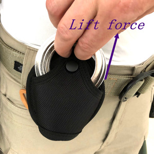 户外战术多功能通用快拔手铐袋战术通用手铐腰包专业运动户外用品