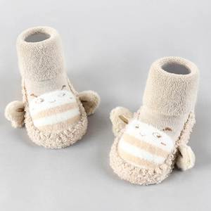 婴儿鞋袜秋冬季6到12个月3幼儿软底地板学步前0一1岁男女宝宝鞋子