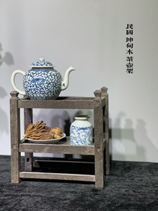 民国茶文化坤甸木茶水架