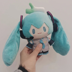 初音未来顶宝系列毛绒公仔巡音流歌镜音双子miku可爱玩偶生日礼物