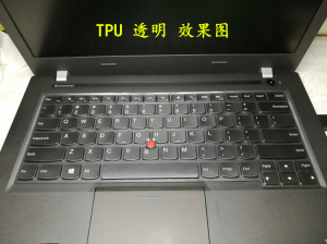 ThinkPad联想键盘保护贴膜14英寸E470C笔记本E485电脑E480翼R480全覆盖彩色防尘防水套硅胶透明TPU凹凸罩按键