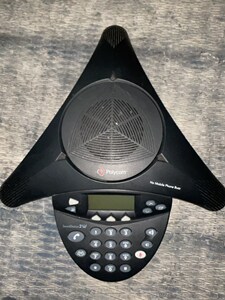 成色新Polycom 保利通2W会议电话主机2201-678