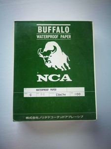 正品日本NCA C947H野牛高品质耐水研磨砂纸抛光纸进口水砂纸