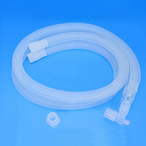 麻醉呼吸管路机螺纹管气囊成人儿童普通标准积水杯单管双腔型回路