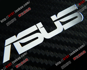 华硕ASUS  LOGO 标志  笔记本贴 手机贴纸 电脑标志 金属贴