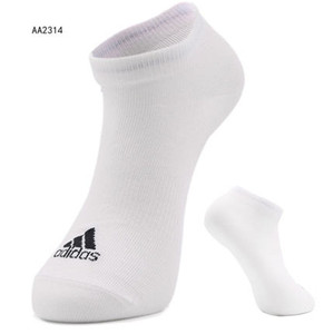 Adidas阿迪达斯男袜女袜新款舒适透气袜子短筒袜AA2314