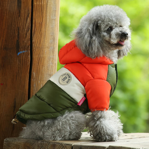 泰迪狗狗衣服秋冬季羽绒服小型犬比熊博美约克夏幼犬冬装保暖棉衣