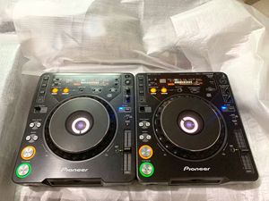 二手DJ设备先锋PIONEER CDJ1000MK2打碟机一对带包装日本原电100V