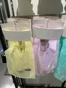 ZARA同款欧根纱手提袋 购物袋 轻薄 透气 可水洗 可折叠 礼品袋