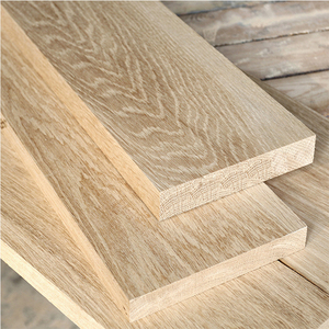 白橡木原木板材实木楼梯踏步板隔板桌面板定制木方木条窗台板加工