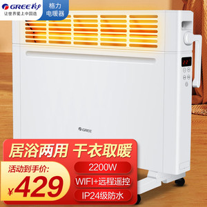 格力取暖器快热炉家用卧室电暖炉浴室电暖器浴霸暖气片遥控暖风机