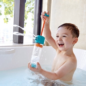 德国Hape 花式喷泉水泵 儿童浴室洗澡益智玩具玩水戏水水枪玩具