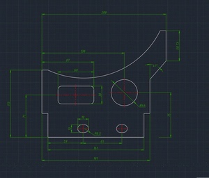 汽车储气筒支架的冲压工艺与模具设计 机械设计CAD图纸素材