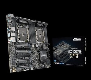 华硕WS C621E SAGE双路服务器主板LGA3647平台 ECC至强 CPU