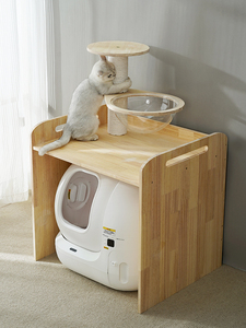小佩全自动猫厕所MAX 专用置物架组合架子多功能收纳柜子