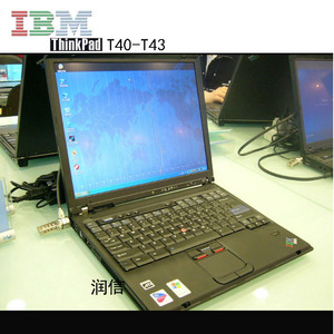 IBM Thinkpad T40 T43经典怀旧win98系统电脑并口25针xpDOS老游戏