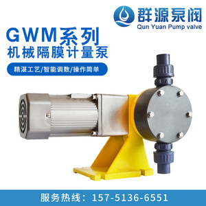 GWM隔膜计量泵加药耐腐蚀污水处理厂家直销JWM定制型号电机