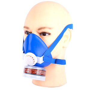 唐丰单罐防毒口罩自吸过滤式活性炭半面具防甲醛异味喷漆用半面罩