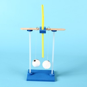 学生手工科学实验伯努利原理儿童科技小制作小发明材料吹不开的球