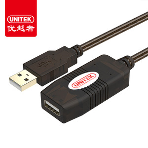 优越者USB2.0信号放大延长线10米 公对母数据线Y-250 Y-260 Y-265