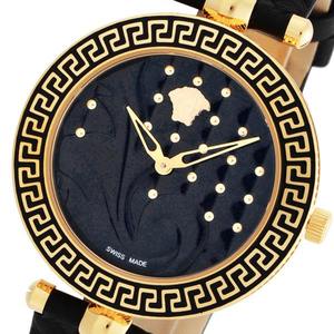 versace 范思哲女士手表 VK7030013 黑色腕表 正品瑞士原装手表