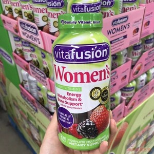 美国直邮 VitaFusion Women's 小熊糖女士综合维生素软糖 220粒