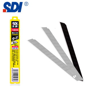 手牌SDI 9mm小号美工刀 金属壁纸墙纸贴膜刀 雕刻刀片美工刀片1403S