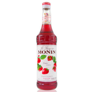 莫林Monin Strawberry草莓风味糖浆果露 调饮品鸡尾酒 700ml