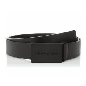 美国直邮代购正品Calvin Klein CK男士黑色38mm真皮黑色百搭皮带