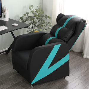 新款网吧沙发电竞游戏桌椅单人一体式可躺座椅家用网咖椅厂家直销