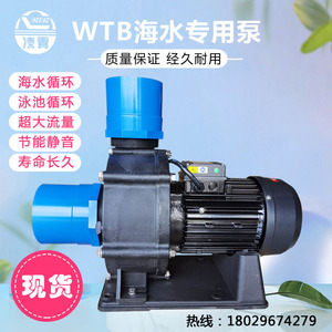 广东凌霄WTB300T 400T 550T海水耐腐蚀泵养殖循环泵大流量海水泵