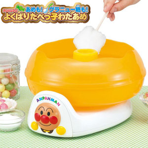 现货日本面包超人可爱自制棉花糖机儿童用自己动手制作玩具