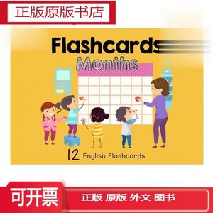 新加坡幼小衔接英语学习卡片CPD Flashcards:Months月份 抽认卡