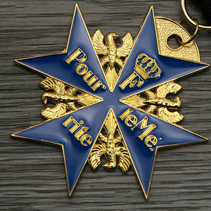 蓝马克思勋章项链德国马耳他铁十字徽章橡树叶普鲁士奖章军迷胸章