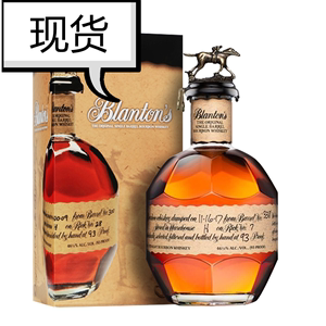 行货洋酒 波兰顿Blanton's 原酿单桶波旁威士忌 黄标 700ml 进口