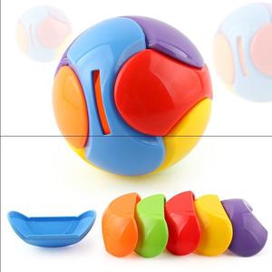 积木球拼装开发智力外贸3D亲子互动彩色益智存钱储钱罐儿童玩具球