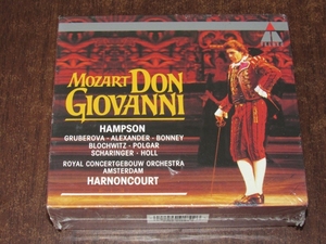 格鲁贝洛娃演唱 莫扎特 唐乔凡尼 3CD 欧版未拆古典CD