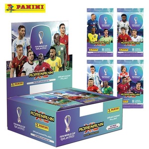帕尼尼2022世界杯球星卡包卡塔尔足球明星卡片卡牌周边盲盒梅西