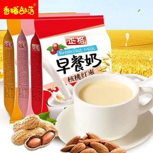 正格核桃红枣早餐奶384g袋装花生豆浆粉学生营养冲饮豆奶粉