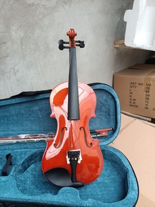 全木质初学小提琴 质量优秀工厂直销 配件全套   尺寸全 非半塑料