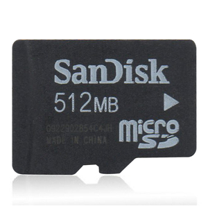 闪迪 TF卡 512M 小容量手机Micro SD卡扩音器MP3小音响测试内存卡