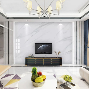 客厅电视瓷砖背景墙大理石微晶石高档大气现代简约石纹新中式欧式