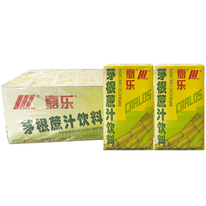 嘉乐茅根蔗汁饮料250ml*24盒装夏季清凉茶润燥解渴菊花冬瓜汁饮品