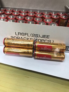 5号电池 日本富士通5号碱性电池 单3形电池AA电池LR6遥控电池