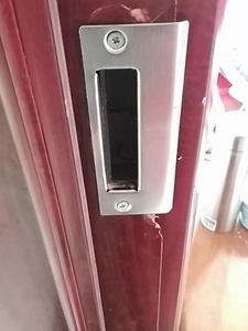 锁具压边条导向片扣片条锁槽修复木门锁房间锁体卧室加长加厚配件