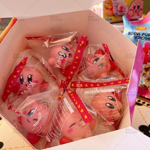 正版星之卡比 糖果盒子万圣节周边玩偶 迷你小摆件 车载玩具 送礼